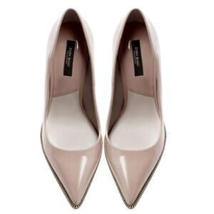 Zara Basic Collection Women's Patent/Nude Color - Size: EU 38  (US 8)